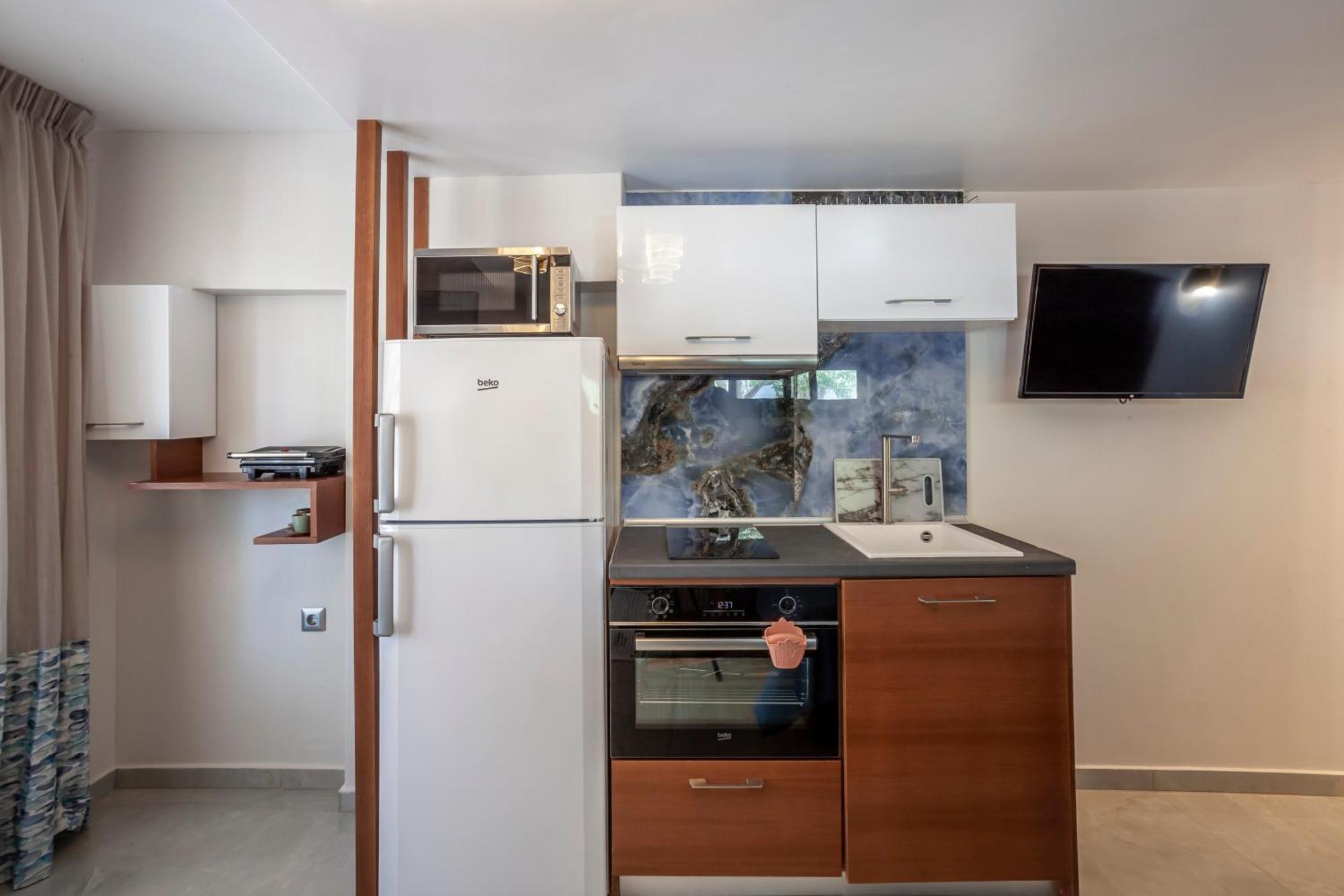 Olia Seaside Residence 120M From The Beach ペフコホリ 部屋 写真